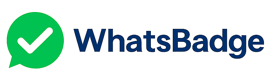 WhatsBadge Logo